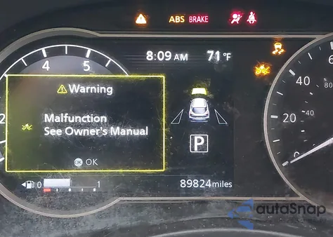 2019 Nissan Kicks Sv z USA, uszkodzony, nr VIN 3N1CP5CU8KL552553